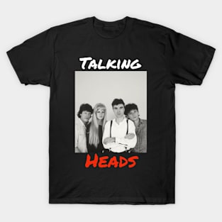 Talking Heads / Vintage Photo Style T-Shirt